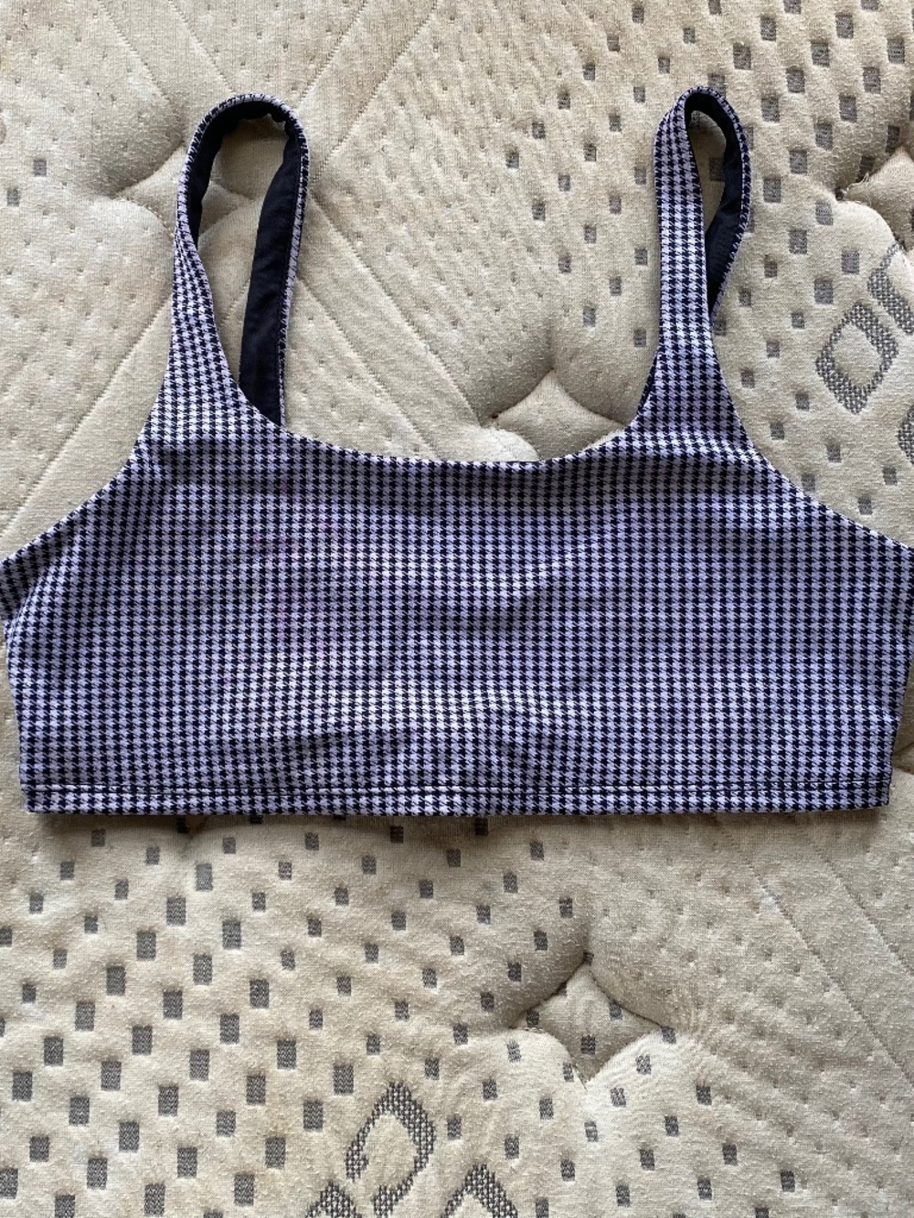 Alo Yoga Houndstooth Sports Bra